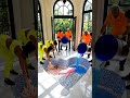 They Cut a SHARK TANK Into This Mansion's Grand Staircase Floor! 🦈