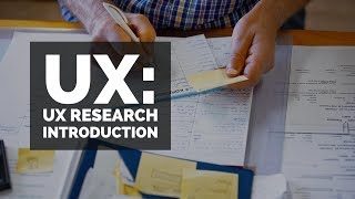UX Research introduction - UX design course [8/29]