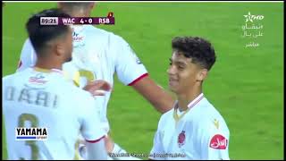 اهداف مباراة الوداد ونهضة بركان 4-0 الدوري المغربي الاسبوع الثامن 03-05-2021