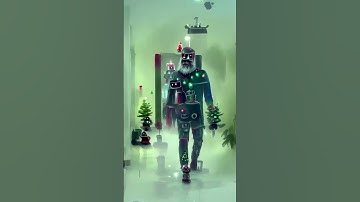 AI Generated Santa Video Using Disco Diffusion AI.