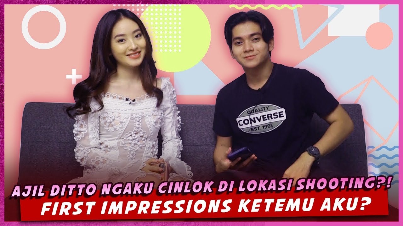 AJIL DITTO NGAKU CINLOK DI LOKASI SHOOTING?! FIRST IMPRESSIONS KETEMU AKU?