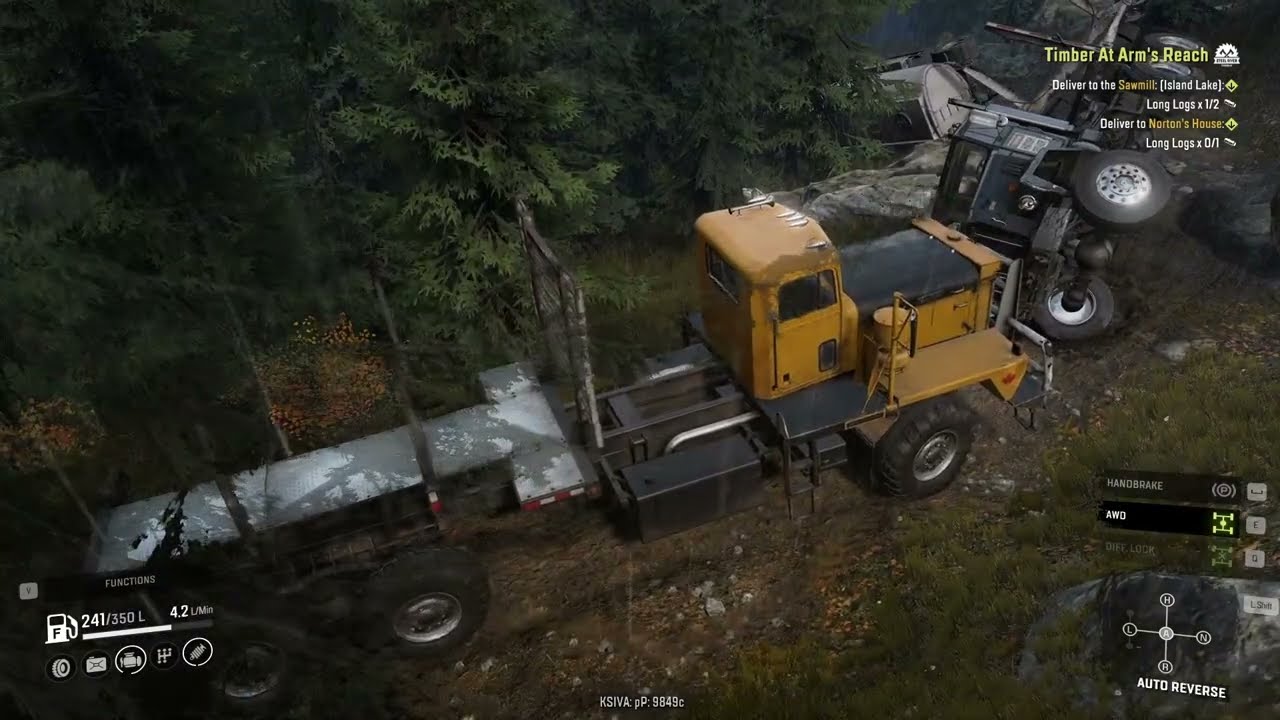 SnowRunner, Rescue Scout 800 & International Paystar 5070 #2