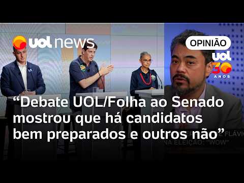 UOL/Folha Senate debate for SP showed some candidates are well-prepared and others are not | Saka...