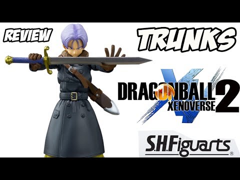 Review Trunks SH Figuarts Dragon Ball Xenoverse 2 Bandai Tamashii Nations game boneco