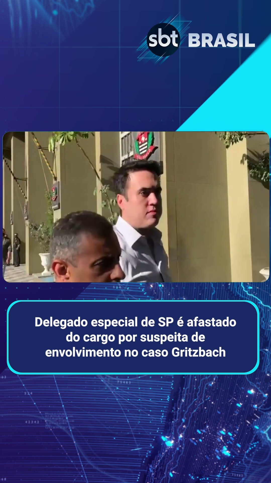 Delegado especial é alvo de operação por suspeita envolvendo caso Gritzbach | SBT Brasil (04/02/25)