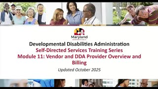 Famous Module 11: Vendor and DDA Provider Overview and Billing Wealth