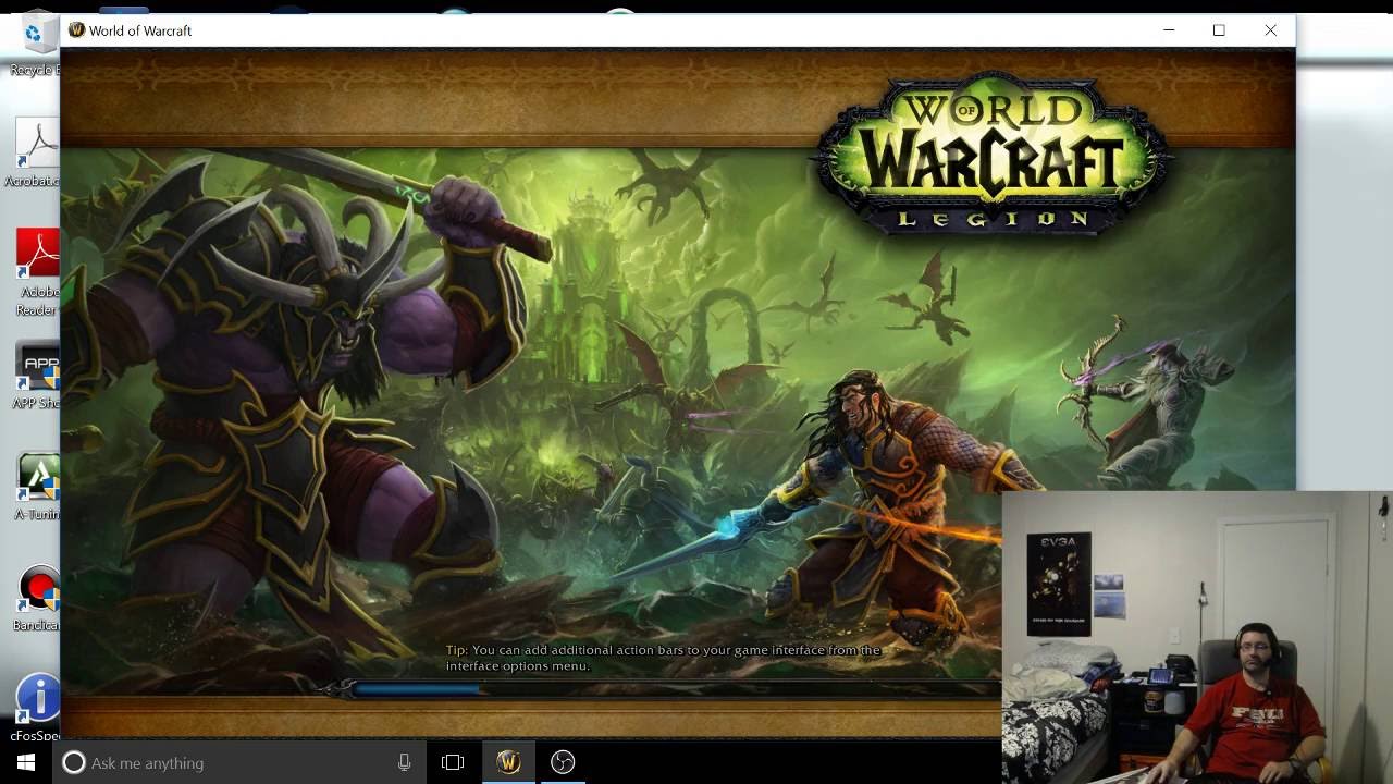 WoW Bloodelf Death Knight Level 100 Trial In Legion