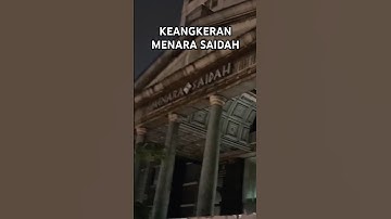 KEANGKERAN MENARA SAIDAH #misteri #penampakan #hantu #kuntilanak #horror #creepy #menarasaidah