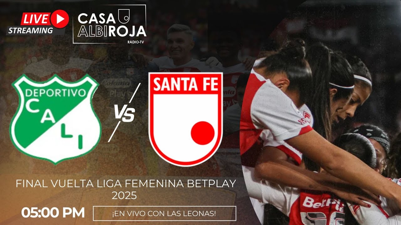 Deportivo Cali Vs Santa Fe - Liga Femenina - Final Vuelta - YouTube