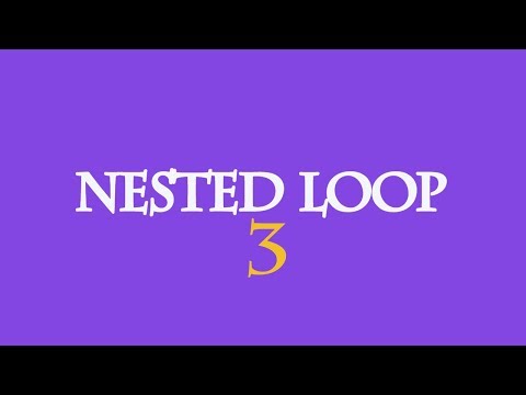 Java Programming Patterns with example 3 Nested Loop urdu hindi 2