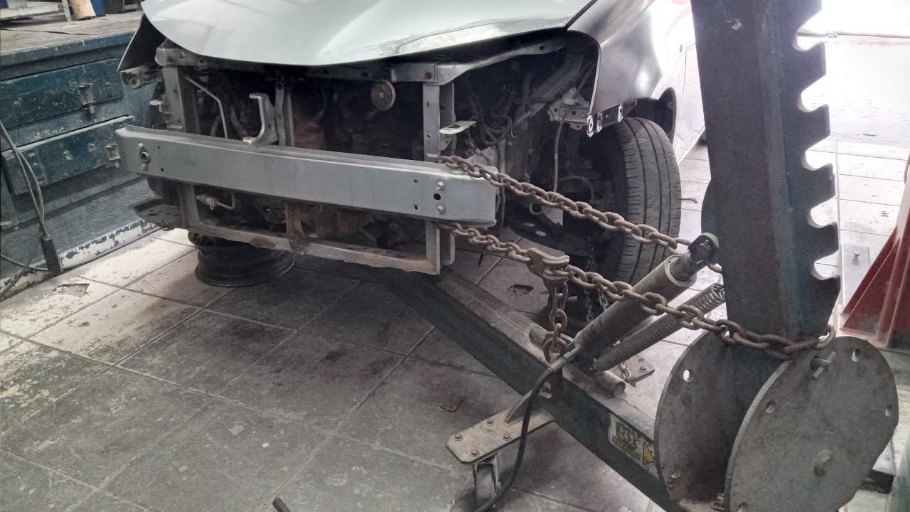 Ensinando alinhar as longarinas sem tirar o motor