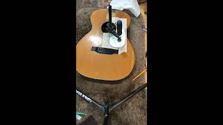 Blues Creek Guitars - How to Repair Lifting Pickguard on a Vintage 1934 Martin 0-18 Guitar