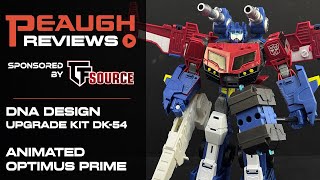 Video Review: DNA Design DK-54 Upgrade Kit for Animated Optimus Prime (Legacy)