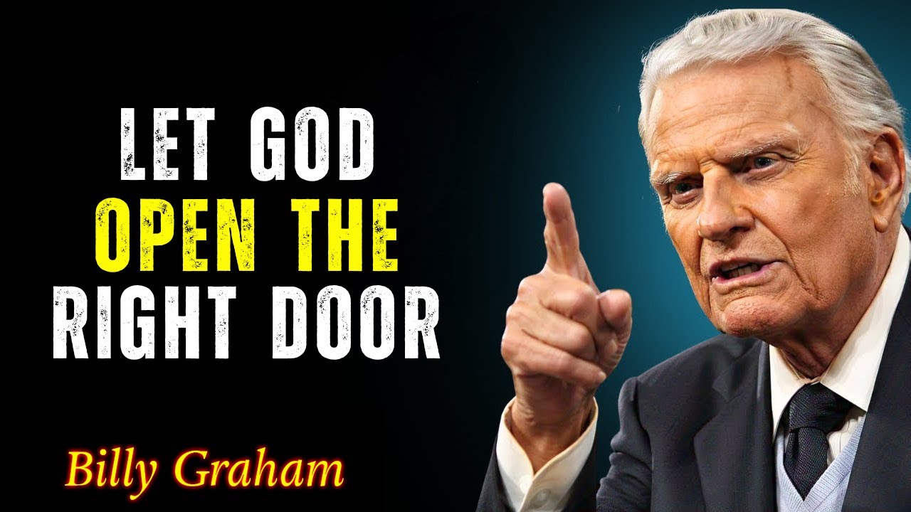 God is in Control – Trust His Timing - Billy Graham