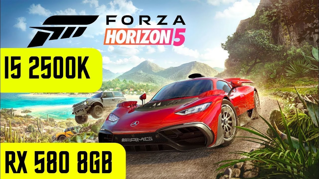 Forza Horizon 5 - Test in I5 2500K+RX 580 8GB DDR5 (2024,1080P) /fHDgaming/