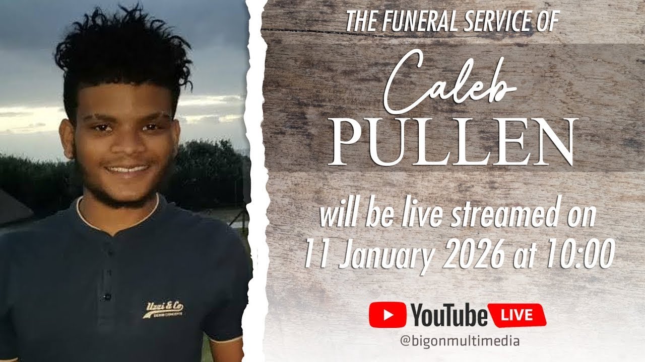 The Funeral Service of Caleb Pullen