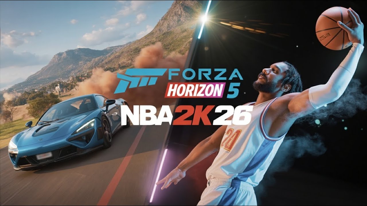 🌐Coach Hou5ton plays Forza Horizon 5 w/Steering Wheel and Pedal 🌐 NBA2K26: The Theater (Vertical)