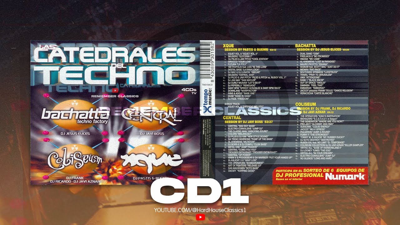 CD1 - Session by Pastis & Buenri - XQUE - Catedrales Del Techno Vol 1 (2000) HQ