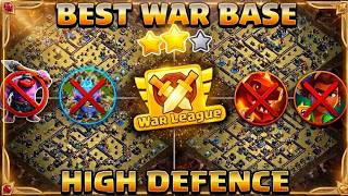 STOP GETTING 3-STARRED! Top TH18 War Layouts with Links | Best TH18 Defense!