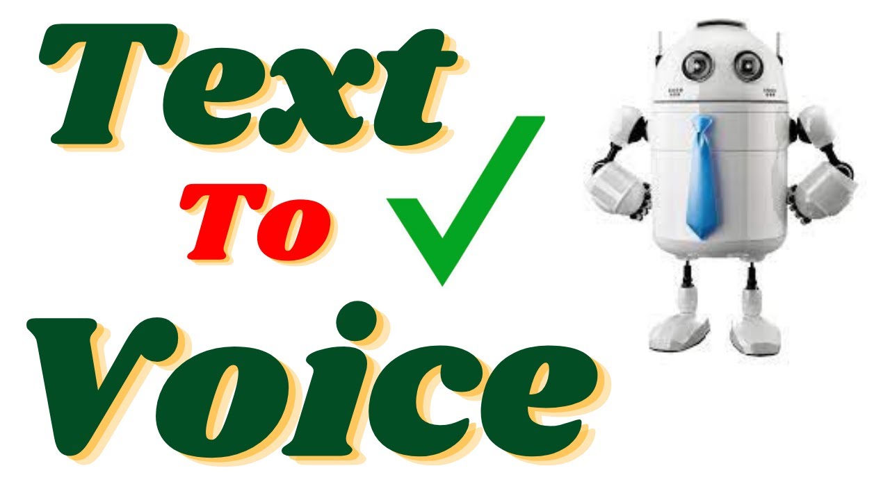 Robot / How To Change To Voice in 2021 - YouTube