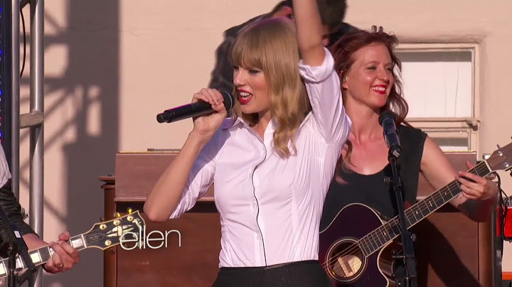 You Belong with Me TV show performance - TV Show performance video thumbnail