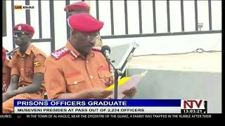 President Museveni presides over graduation of 2,234 prison officers - Vimarsana News