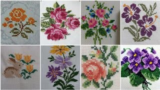 Awesome & Easy Cross stitch pattern for beginners || charsuti kerhai for everything #crossstitch