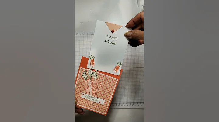 Stampin' Up! Thanks A Bunch Pocket Card