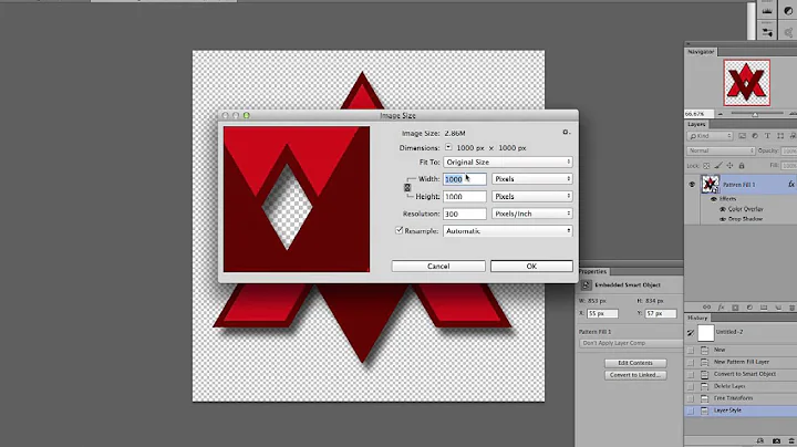 Photoshop CC : Brick fill patterns and scripts tutorial CC 2021 2020 2019 2018 2017 etc