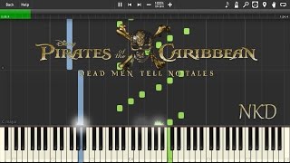 Pirates of the Caribbean: Dead Men Tell No Tales Teaser Trailer *PIANO* w/ SHEET &amp; MIDI