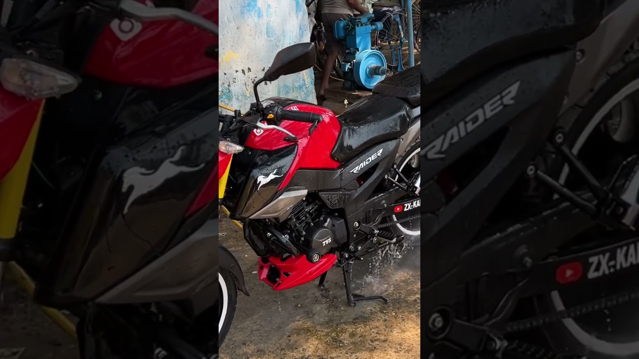 TVs raider red colour/ 