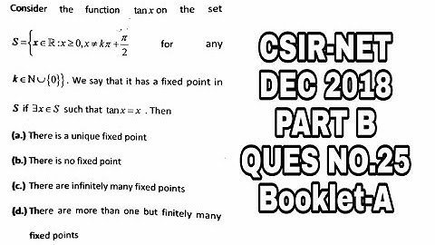 Csir net |dec 2018| Real analysis| partB