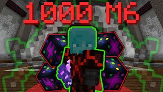 LOOT FROM 1000 M6 RUNS | Hypixel Skyblock