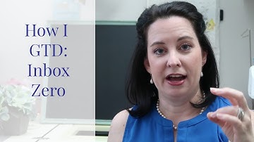How I Process my Email To Inbox Zero - How I GTD, bonus video | Kendra Bork