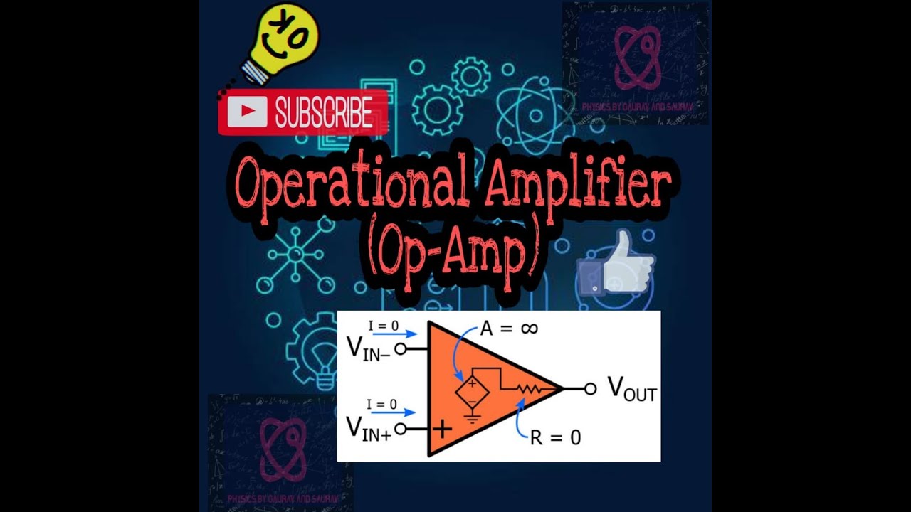 Operational Amplifier (OpAmp) basics Single & Double ended Common