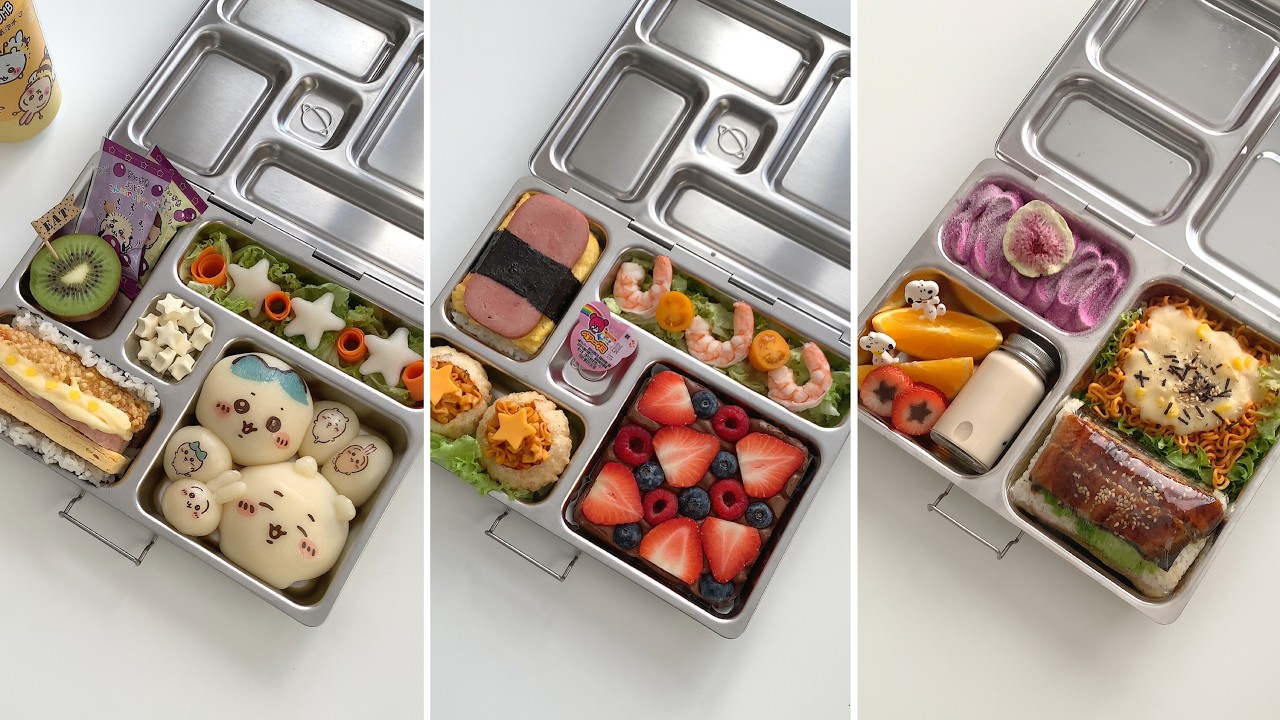 AsmrCooking My Bentobox & Fun Food Ideas｜Cute & Creative Meal Collection (Ep. 12) 🍱 ✨ #asmrvideo