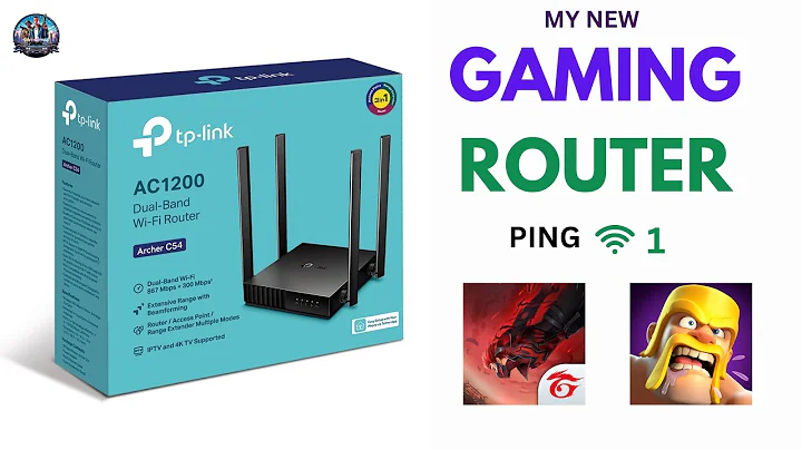 Unboxing My New Gaming Router !! TP-Link Archer C54  AC1200 Dual-Band Router !! GAMEFREAK