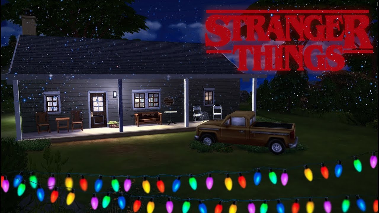 The Sims 4 Stranger Things Wills House Speed Build Youtube