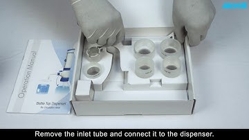 Beatus Bottle Top Dispenser - Setup