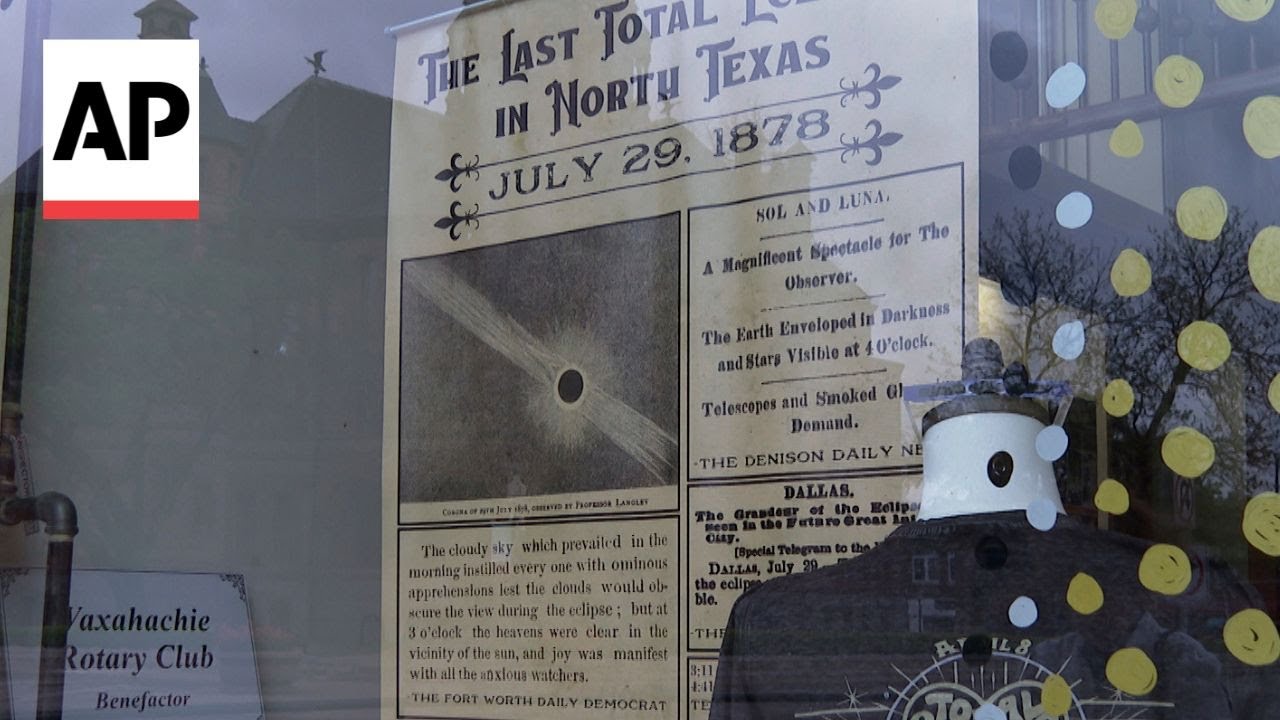 Texas small town embraces total solar eclipse chasers