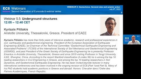 Webinar 5.5: Underground structures