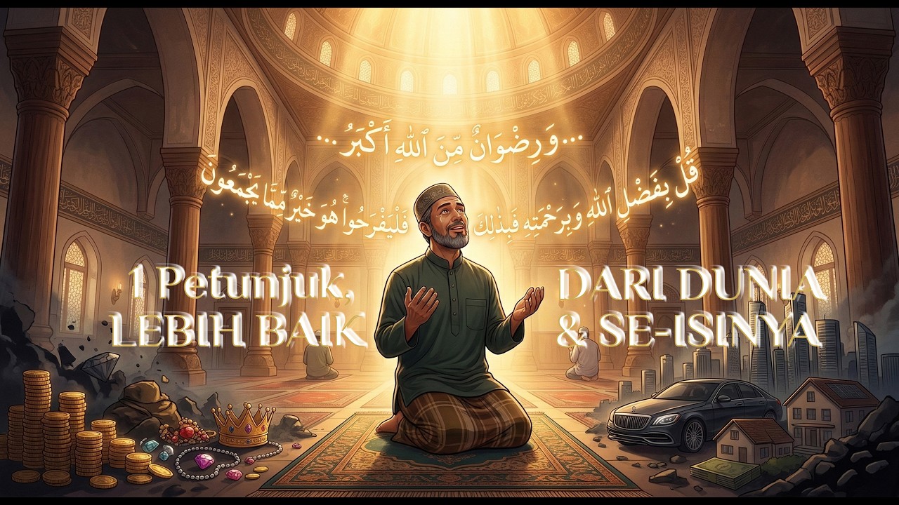 1 PETUNJUK LEBIH BAIK DARI DUNIA & SE-ISINYA. KUNCI DUNIA AKHERAT.