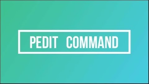 How to use AutoCAD Polyline edit command - AutoCAD Commands