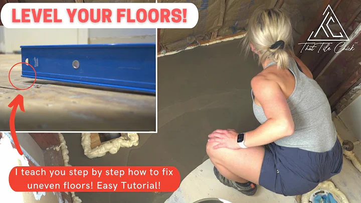 DIY // Self Leveling Floor Compound : How To