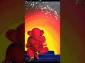 माझा बप्पा किती गोड दिसतो... Ganpati Bappa moriya.  acrylic painting