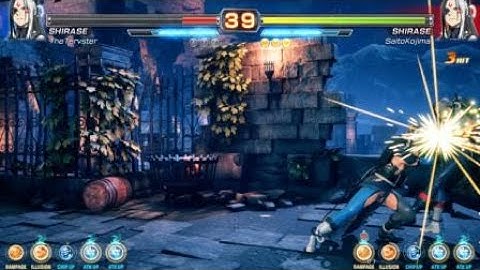 FIGHTING EX LAYER BETA (DEMO) - SHIRASE vs SHIRASE