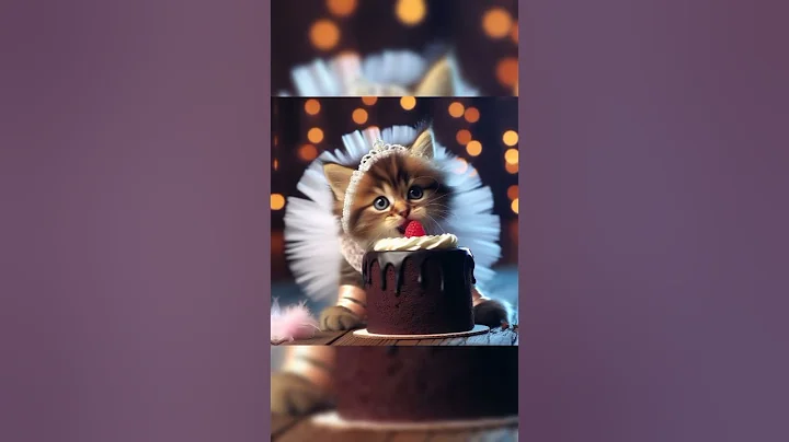Watch the video about Cat and black cake #cat #catfunny #cat #kitten #shorts #viral #short #funny #catlovers #fyp #funny