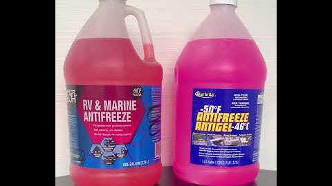 Important facts when purchasing Marine Antifreeze