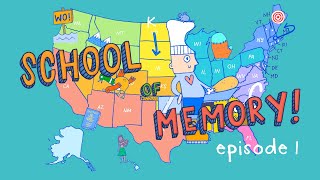 Memorize ALL 50 US States (School of Memory Ep. 1)