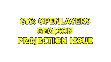 GIS: Openlayers geojson projection issue